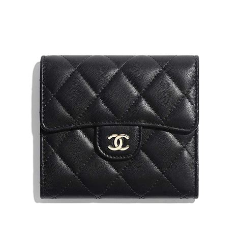 chanel classic small wallet|chanel classic small flap wallet.